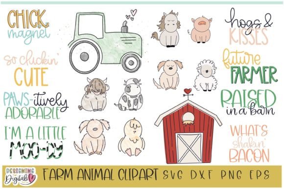 Download Farm Animals SVG Bundles - Farm animals svg Collection