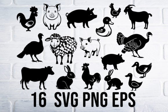 Download Farm Animals Svg Png, Farming Clipart - Farm animals svg Collection