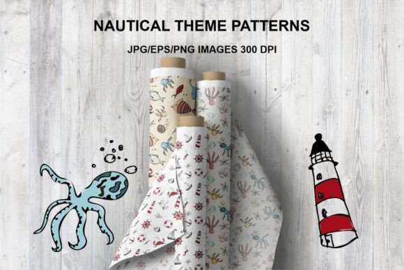 Download Nautical Theme Patterns - Nautical theme Collection