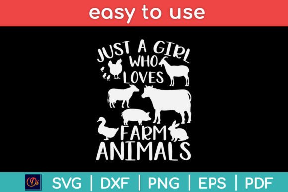 Download Just a Girl Who Loves Farm Animals Svg - Farm animals svg Collection